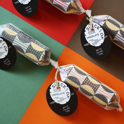 サラミチョコレート2本セット(ショップバッグ付き)